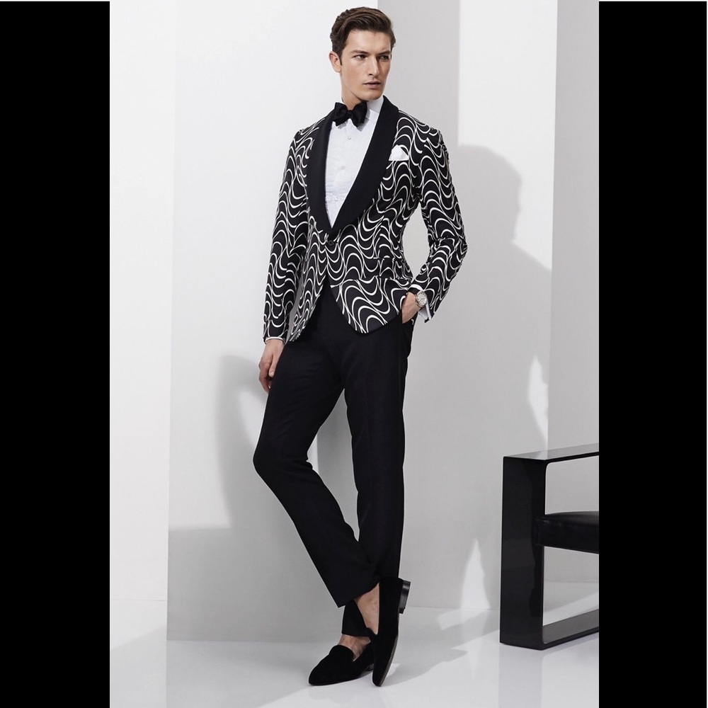 Ralph Lauren Purple Label Silk Dinner Jacket NWT Tuxedo